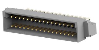 TE CONNECTIVITY 5650946-5 DIN 41612 连接器,直角,Eurocard R 型系列,32 触点,插头,2.54 mm,3 排,a + c