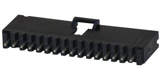 TE CONNECTIVITY 6-104910-5 引脚针座, 线至板, 2.54 mm, 1 排, 16 触点, 通孔直型, AMPMODU MTE Series