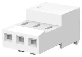 TE CONNECTIVITY 3-640469-3 IDC连接器, IDC插座, 母, 2.54 mm, 1排, 3 触点, 电缆安装