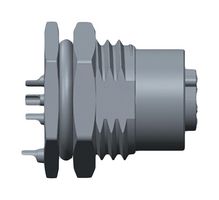 AMPHENOL LTW MSAP-05PFFS-SF8002 Sensor Connector, M Series, M12, Female, 5 Positions, Solder Socket, Straight Panel Mount