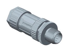 AMPHENOL LTW M12B-05BMMA-SL8001 传感器连接器, M Series, M12, 公, 5路, 焊接插头, 直形线缆安装