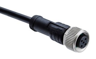 AMPHENOL LTW M12A-17BFFM-SL8D01 传感器电缆, M12 插座, 自由线端, 17路, 1 m, 3.3 ft, M Series