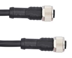 AMPHENOL LTW M12A12FL-12AFL-SD001 传感器电缆, M12 插座, M12 插座, 12路, 1 m, 3.3 ft, M Series