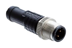 AMPHENOL LTW M12A-17BMMM-SL8D01 传感器电缆, M12 插头, 自由线端, 17路, 1 m, 3.3 ft, M Series