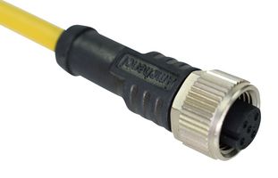 AMPHENOL LTW M12A-17BFFM-SL8B01 传感器电缆, M12 插座, 自由线端, 17路, 1 m, 3.3 ft, M Series