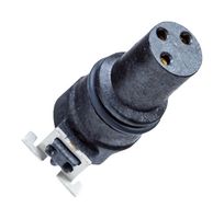 AMPHENOL LTW M8S-04PFFT-EE0001 传感器连接器, M Series, M8, 母, 4路, 焊接插座, 直形印刷板安装