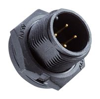 AMPHENOL LTW BD-08PMMP-SC7001 圆形连接器, Standard Circular Connector, Standard (B) Series, 面板安装插头, 8 触点, PCB引脚