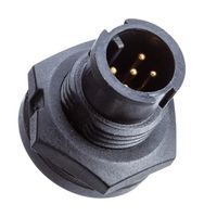 AMPHENOL LTW AAD-03PMMS-LC7001 圆形连接器, Standard Circular Connector, Mini A Series, 面板安装插座, 3 触点, 焊接引脚, 卡口