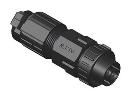 AMPHENOL LTW PWM-02BFMB-TL7001 Circular Connector, Circular Power Connector, Power Series, Cable Mount Receptacle, 2 Contacts