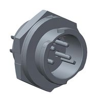 AMPHENOL LTW CD-09RMMS-QC8001 圆形连接器, 中间尺寸, 标准圆形连接器, X-Lok Series, 面板安装插座, 9 触点, 焊接引脚, 推式锁