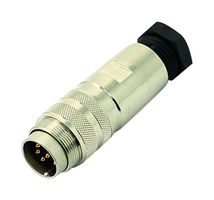AMPHENOL SINE/TUCHEL C091 11H012 001 2 U 圆形连接器, 标准圆形连接器, signal mate C091 M16-D Series, 电缆安装插头, 12 触点, 压接引脚-无触芯, 螺纹