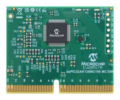 MICROCHIP EV68M17A Dual Inline Module, dsPIC33AK128MC106, Motor Controller, Digital Signal Controller