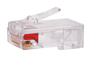 STEWART CONNECTOR ASY39100-006 Modular Connector, RJ45 Plug, 1 x 1 (Port), 8P2C, Cable Mount