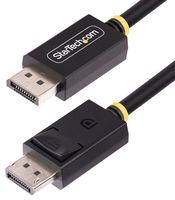 STARTECH DP21-1M-DP40-CABLE 音频/视频电缆组件, 显示端口插头, 显示端口插头, 3.3 ft, 1 m, 黑色, Startech DP40 DisplayPort 2.1 Leads