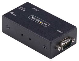 STARTECH I13P-SERIAL-ETHERNET Serial to Ethernet Adapter, 1Port, 802.3af PoE IP Server, RJ45 LAN to DB9 Serial Converter, TAA