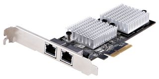 STARTECH ST10GSPEXNDP2 Network Adapter Card, PCI Express, RJ45, 2Port, 10Gbps, 5 °C to 50 °C