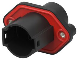 TE CONNECTIVITY 2470002-1 圆形连接器, 密封,A编码, 标准圆形连接器, Easy Lock PSC Series, 面板安装插头, 8 触点, 压接引脚-无触芯, 快锁
