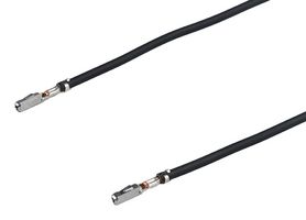 MOLEX 226208-1212 连接电缆, 预压接引线 MOX 插座至 MOX 插座, 5.9 ", 150 mm, 226208 Series, 黑色
