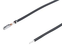 MOLEX 226208-2115 连接电缆, 预压接引线 MOX 插座至自由线端, 17.7 ", 450 mm, 226208 Series, 黑色