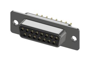 MH CONNECTORS MHDD15-F-N-B-S D-Sub 连接器, 标准, 插座, MHDD Series, 15 触点, DA, 焊接