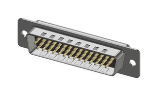 MH CONNECTORS MHHDS44-M-N-B-S D-Sub 连接器, 高密度, 插头, MHHDS Series, 44 触点, DB, 焊接杯