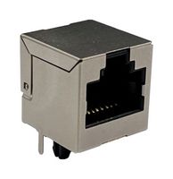 MH CONNECTORS MHRJJC6NFRS1 Modular Connector, RJ45 Jack, 1 x 1 (Port), 8P8C, Cat6, PCB Mount