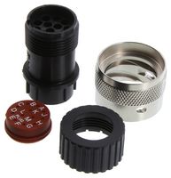 ITT CANNON 192900-0303 圆形连接器, Standard Circular Connector, Trident Neptune Series, 电缆安装插头, 12 触点, 压接/PCB/焊针 - 不提供触点, 卡口