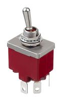 APEM CT41-021N022 拨动开关, IP67, 开-无-关, DPST, 不发光, CT Series, 面板安装, 15 A