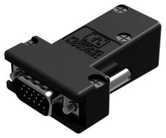 POSITRONIC ODD15M10Z0Z/AA D-Sub 连接器, 高密度, 插头, ODD Series, 15 触点, DE, 压接