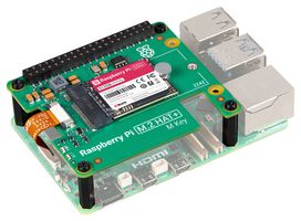 RASPBERRY-PI SC1676 NVMe SSD,512GB,带 Raspberry Pi M.2 HAT+,Raspberry Pi 5 板
