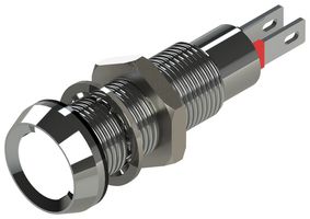 MARL 508-997-22 发光二极管指示器 面板安装, 白色, 24 VDC, 8.1 mm, 20 mA, 14 cd, IP67