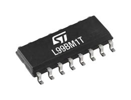 STMICROELECTRONICS L99BM1T-TR 收发器 IC,隔离式,10MHz,2.66Mbps,4.5V 至 5.5V,-40 °C 至 105 °C,NSOIC-16