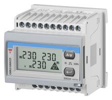 CARLO GAVAZZI EM21072DMV53XOSX Energy Analyzer, 3 Phase, 240 VAC / 415 VAC, DIN Rail, EM210 Series