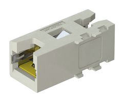 HARTING 09149451101 In-Line Adapter, Small Tab, Adapter, In-Line, RJ45, RJ45, Han-Modular Series