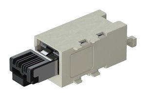 HARTING 09149451003 模块连接器, RJ45 插头, 1 x 1 (端口), 4P4C, Cat5, 电缆安装