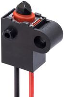 OMRON ELECTRONIC COMPONENTS D2EW-SC02M BY OMR 微动开关, 密封, 超微型, 针式柱塞, SPST-常闭, 带引线, 100 mA, 12 V