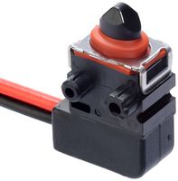 OMRON ELECTRONIC COMPONENTS D2EW-B02ML BY OMR 微动开关, 密封, 超微型, 针式柱塞, SPST-常闭, 带引线, 100 mA, 12 V