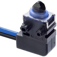 OMRON ELECTRONIC COMPONENTS D2EW-B03ML BY OMR 微动开关, 密封, 超微型, 针式柱塞, SPST-常开, 带引线, 100 mA, 12 V