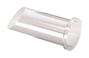 MENTOR 1282.1300 光管, IP68，沉孔顶，聚碳酸酯, 43.7 mm, 1 光管, 圆形, 面板, 透明, Light Guides