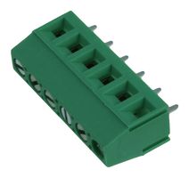 AMPHENOL ANYTEK VI0621550000G 线至板接线端子, 5.08 mm, 6 路, 28 AWG, 12 AWG, 1.5 mm², 螺丝