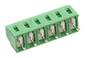 AMPHENOL ANYTEK YO0621500000G 线至板接线端子, 3.81 mm, 6 路, 24 AWG, 16 AWG, 1.5 mm², 螺丝