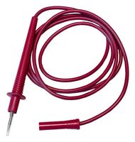 MUELLER ELECTRIC BU-2141-D-48-2 测试连接线, 测试末端探头, 香蕉有护罩, 4 ", 1.22 m, 红色, 10 A