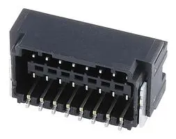 MOLEX 2202051071 引脚针座, 线至板, 2 mm, 2 排, 10 触点, 表面安装直角, Micro-Lock Plus 220205 Series