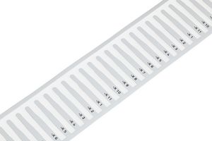 WAGO 211-811 Wire Marker, Thermal Transfer, White, 12mm x 4mm