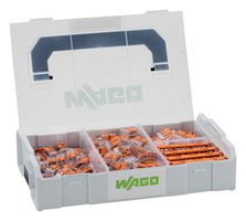 WAGO 887-952 连接器套件, 端接和铰接, 4mm² 221-412、221-413、221-415、221-500 拼接连接器