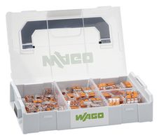 WAGO 887-959 连接器套件, 端接和铰接, 4 mm² 221-412、221-413、221-415 和 6 mm² 221-613 拼接连接器