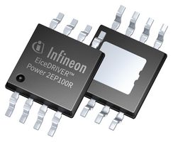 INFINEON 2EP100RXTMA1 Gate Driver, EiceDRIVER, 2 Channels, Isolated, Full Bridge, GaN HEMT, IGBT, SiC MOSFET, 8 Pins