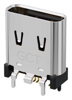 GCT USB4220-03-1000-C USB Connector, Profile Height-10MM, USB Type C, USB 2.0, Receptacle, 16 Ways