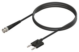 CAL TEST ELECTRONICS CT4450-100 测试电缆组件, 双香蕉插头至 BNC 公电缆, 测试设备
