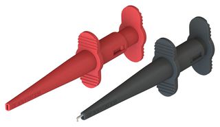 CAL TEST ELECTRONICS CT4467 测试配件, 黑色/红色, 1kV, 5A, 钩型夹, 数字万用表和差分探头